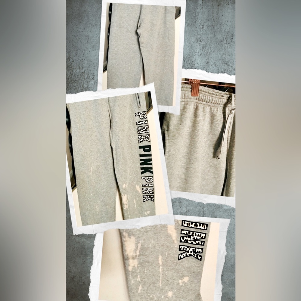 VS Pink Oversized Sweatpants Joggers - XS, Fit Larger, READ DESCRIPTION